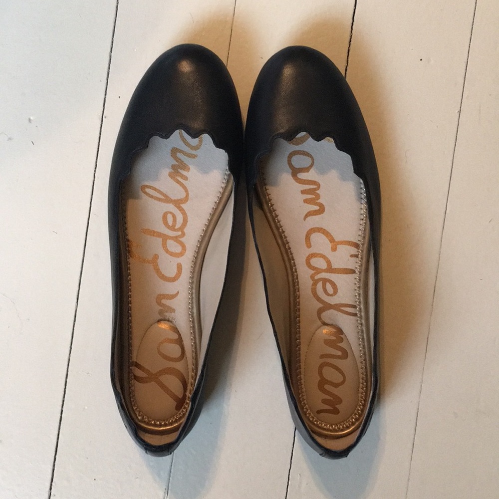 Sam Edelman like NEW black flats size 9!